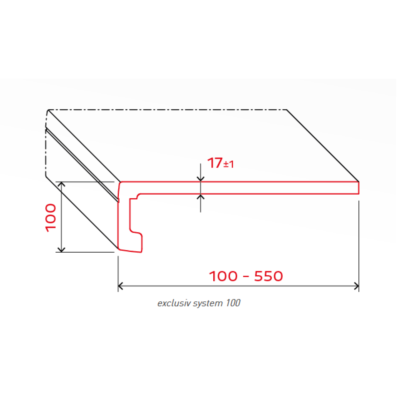 Fensterbank Innen Werzalit Puntinella