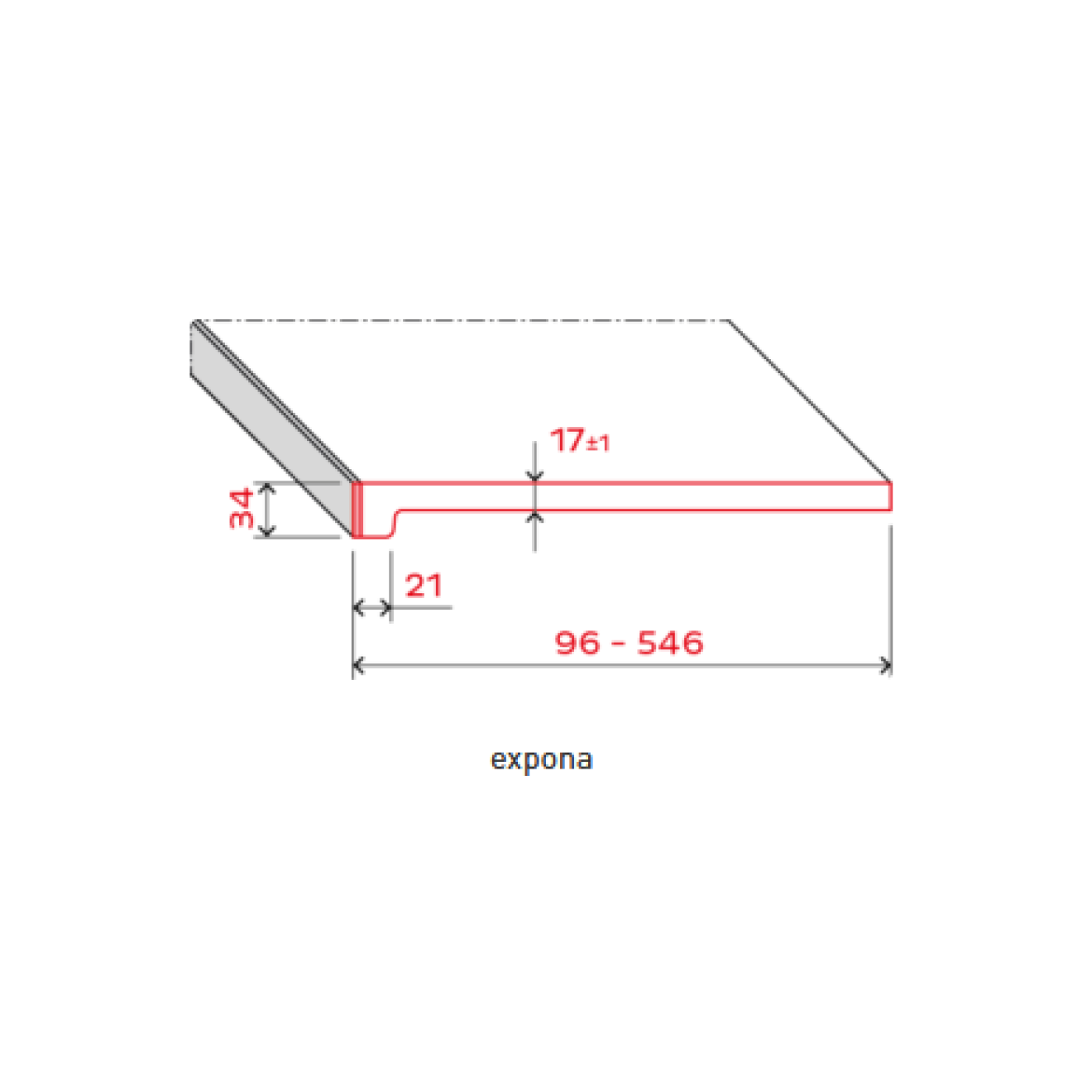 Fensterbank Innen Werzalit Puntinella