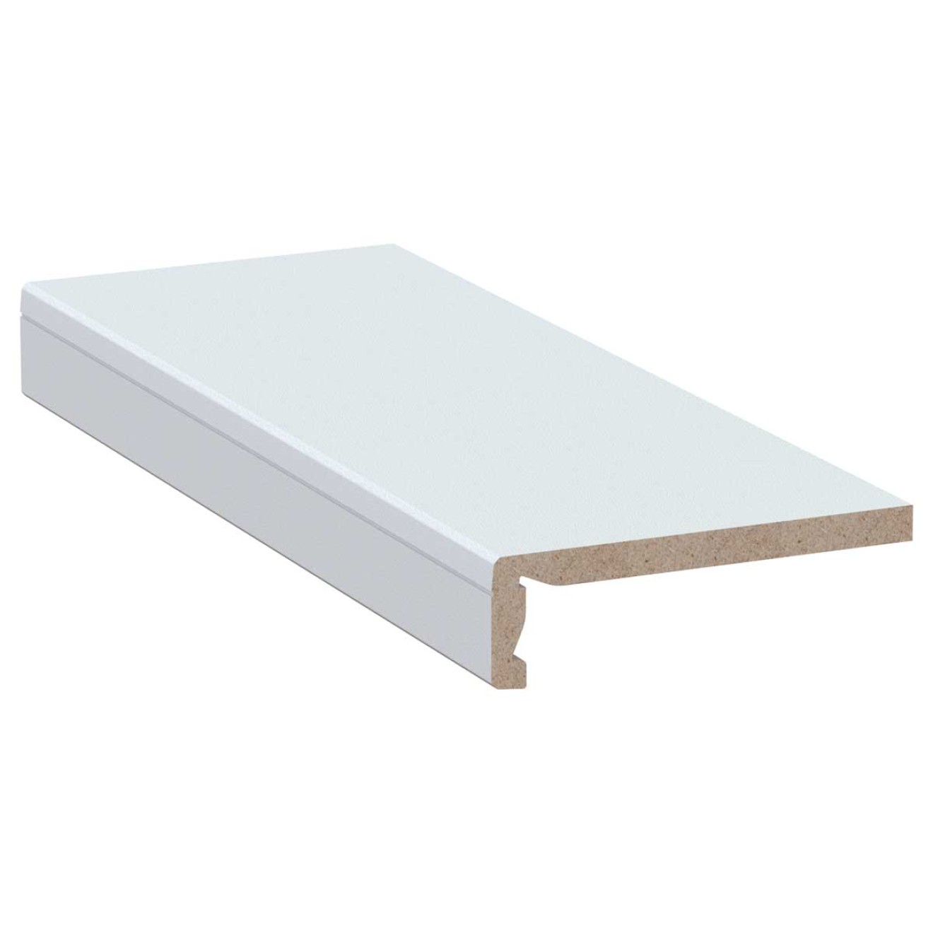 Fensterbank Innen Polarweiß Werzalit Compact Blende