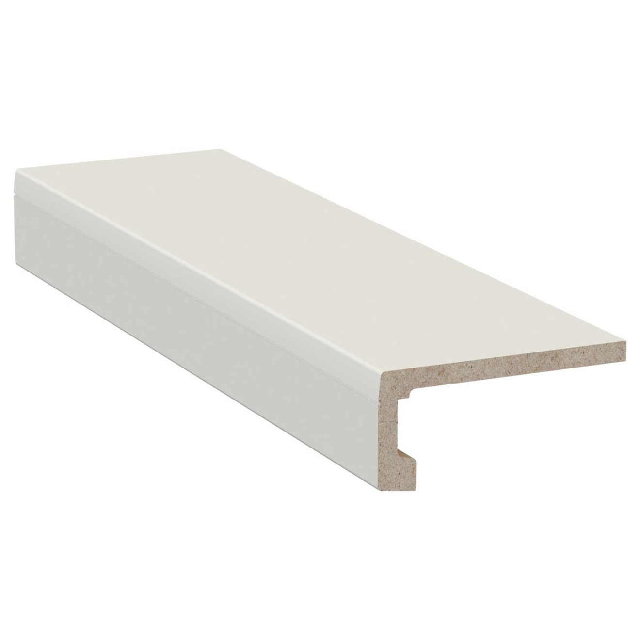 Fensterbank Innen weiß Werzalit Exclusiv Blende